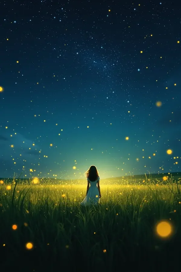 夏夜萤火